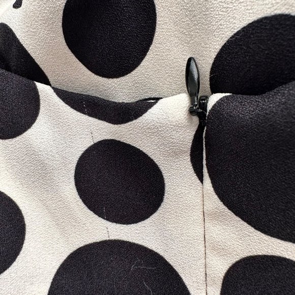 NWT Zara Studio Polka Dot Sleeveless Mini Dress Low Back Sz XS - Picture 14 of 14